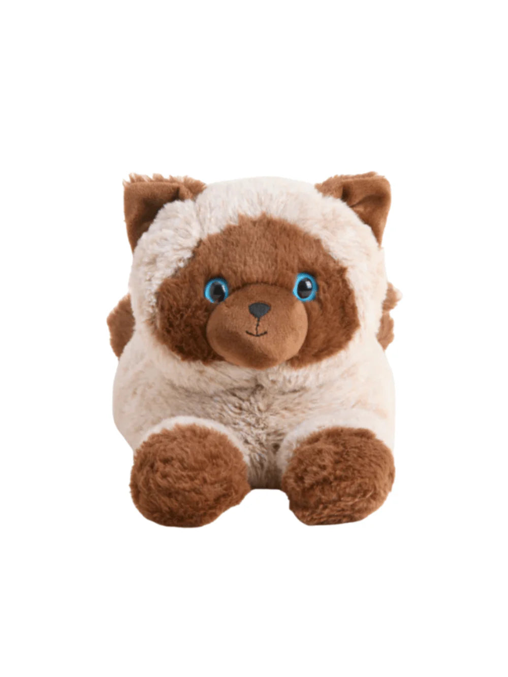 Siamese Cat Warmies lavender-scented microwavable plush for soothing warmth, comfort, and stress relief.