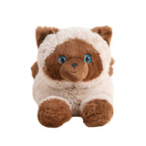 Siamese Cat Warmies lavender-scented microwavable plush for soothing warmth, comfort, and stress relief.