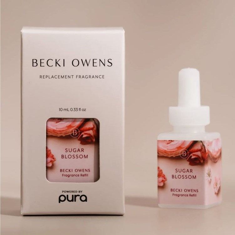 Pura Sugar Blossom fragrance refill bottle.