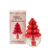 Sweet Grace Honeycomb Diffuser with elegant glass design and warm honeycomb fragrance.