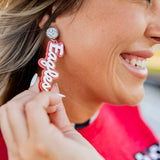 Eagles Game Day Earrings