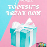 A mystery box filled with goodies every month.