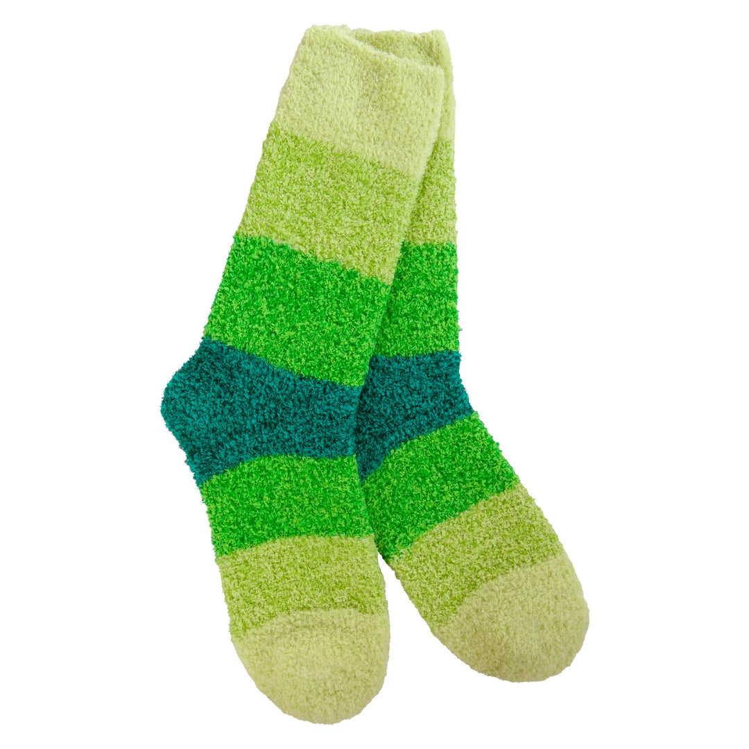 World's Softest Socks- Green Ombre