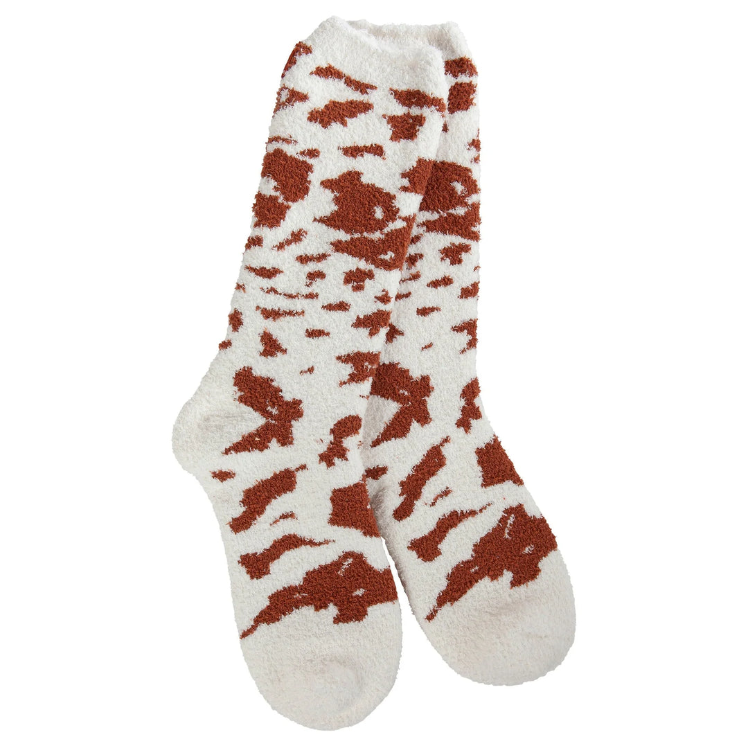 World's Softest Socks - Brown Cow