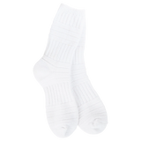 World’s Softest Socks in white crew style