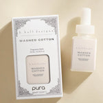 Pura Washed Cotton fragrance refill bottle.