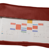 Jon Hart Leather Clear Folio