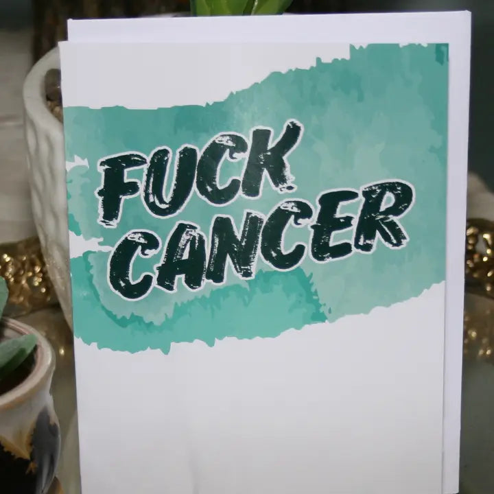 Fuck Cancer Greeting Card