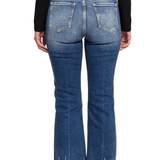 Zenana Kick Crop Flare Jeans