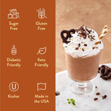 Skinny Mixes SF Chocolate Salted Pretzel Syrup