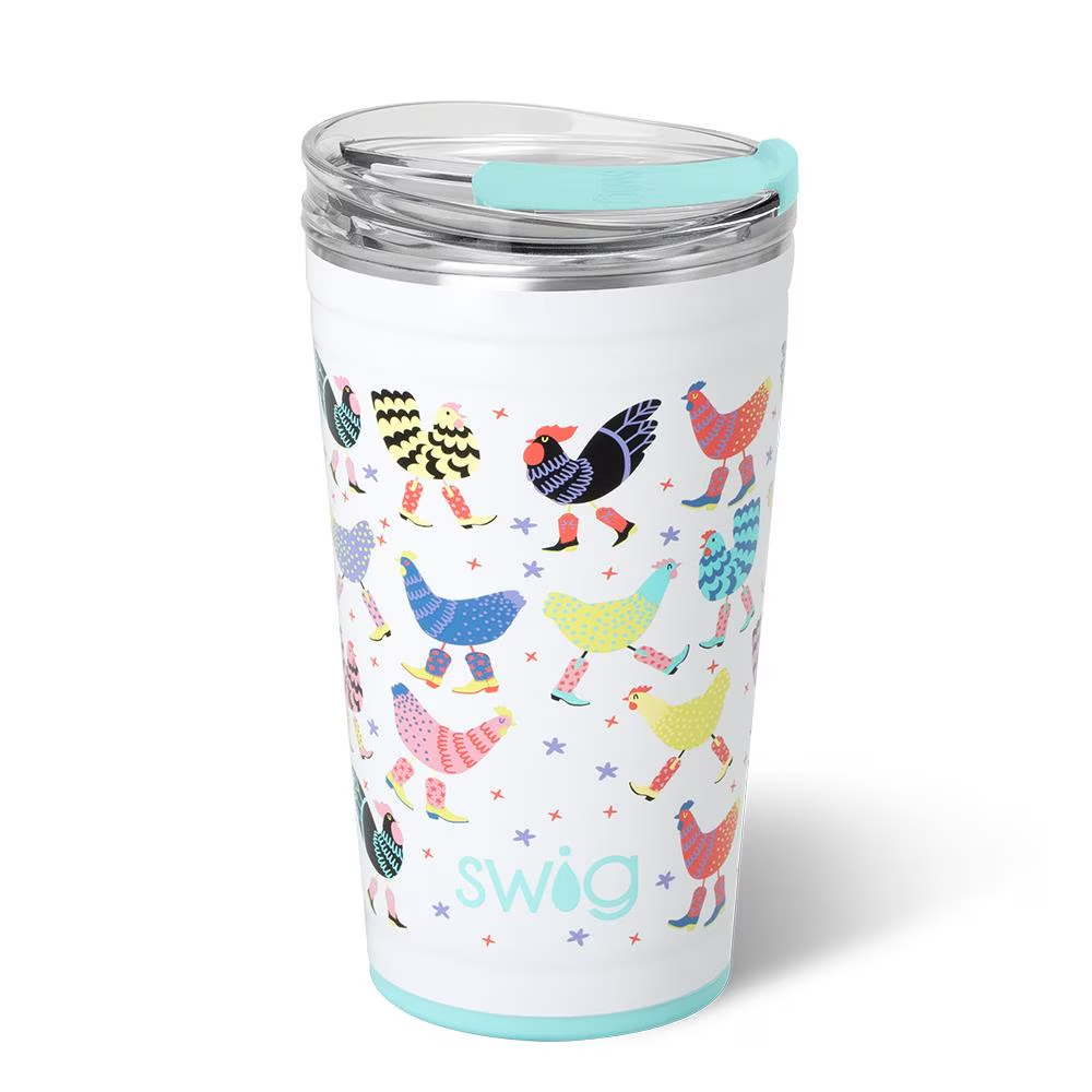 Swig Funky Chicken Party Cup 24oz