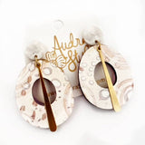 Neutral Bold Summer Statement Earring