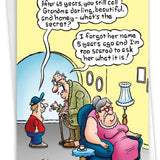 Grandma's Name Anniversary Card