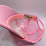 Pink Captain Foam Trucker Hat