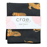 Crae Chocolate Check/Here Kitty Kitty 2 Double Sided-Hand Towels