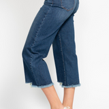 Judy Blue Button Fly Crop Jeans