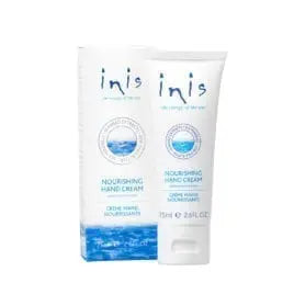 A 2.6 oz tube of Inis Nourishing Hand Cream.