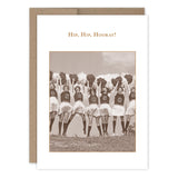 Hip, Hip, Hooray! Congrats Card
