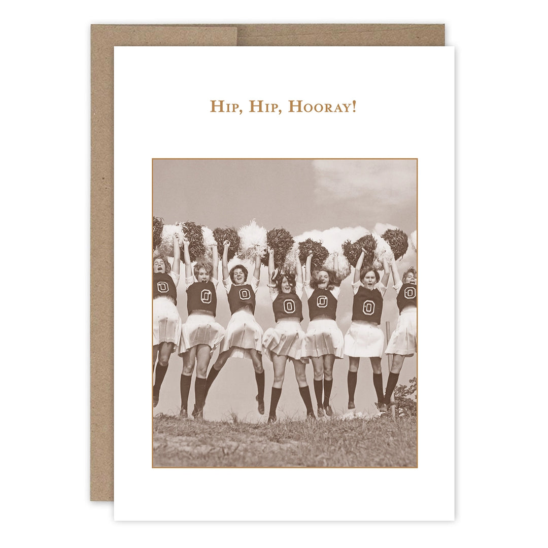 Hip, Hip, Hooray! Congrats Card