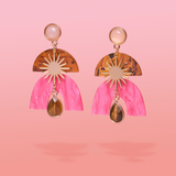 Pai Bronza Deco Dangles