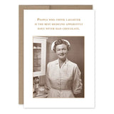 Laughter Best Medicine Get Well Card
