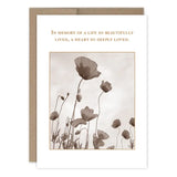 Memory Treasure Greeting Card (Sympathy)