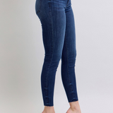 Judy Blue Skinny Raw Hem Jeans