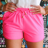 Neon Pink Everyday Shorts