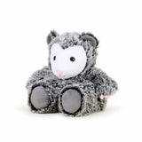 Opossum Warmies plush, microwavable and lavender-scented, perfect for warmth or cooling comfort.