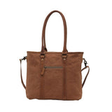 Myra Scarlett Hand-Tooled Bag