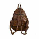 Myra Open Plains Leather Backpack Bag