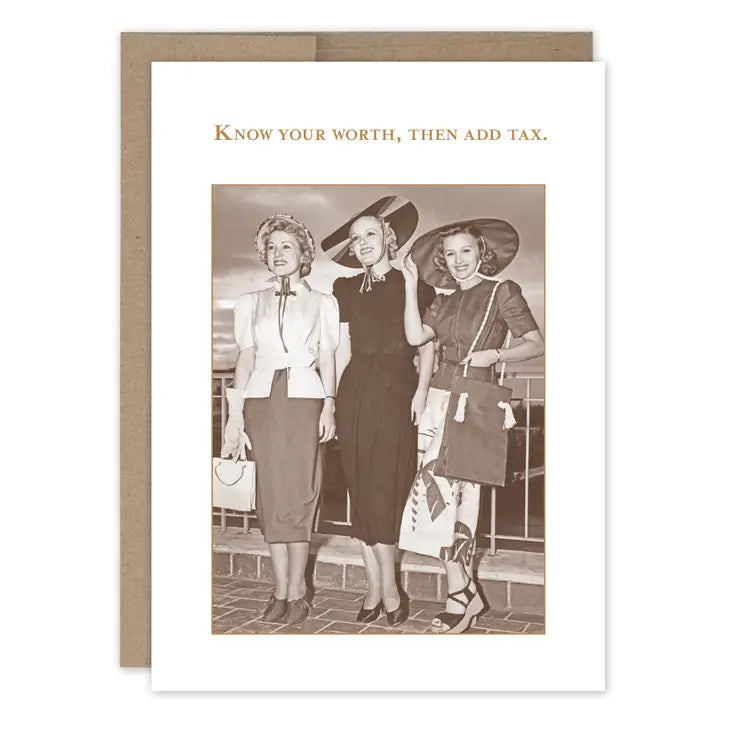 Know Your Worth Birthday Card