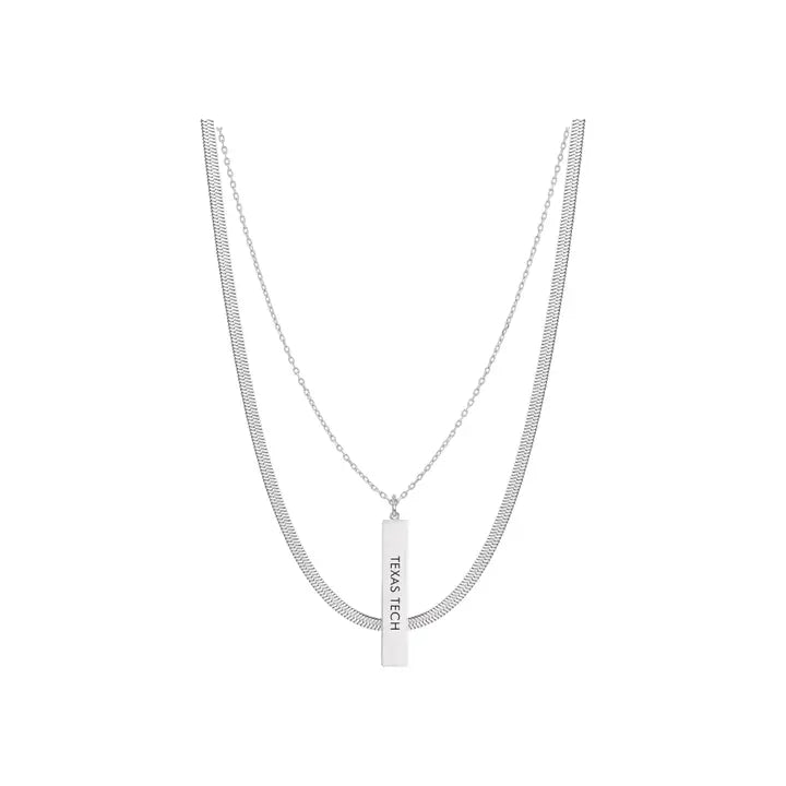 Texas Tech Pendant Necklace