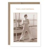 Tight Shipwreck Birthday Card