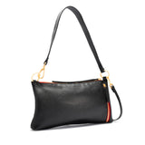 Hammitt Kyle Small Black With Red Zipper Crossbody