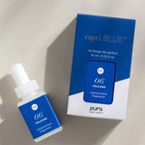 Pura Volcano fragrance refill set with clean, tropical citrus and vanilla scent notes.