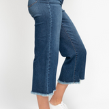 Judy Blue Button Fly Crop Jeans
