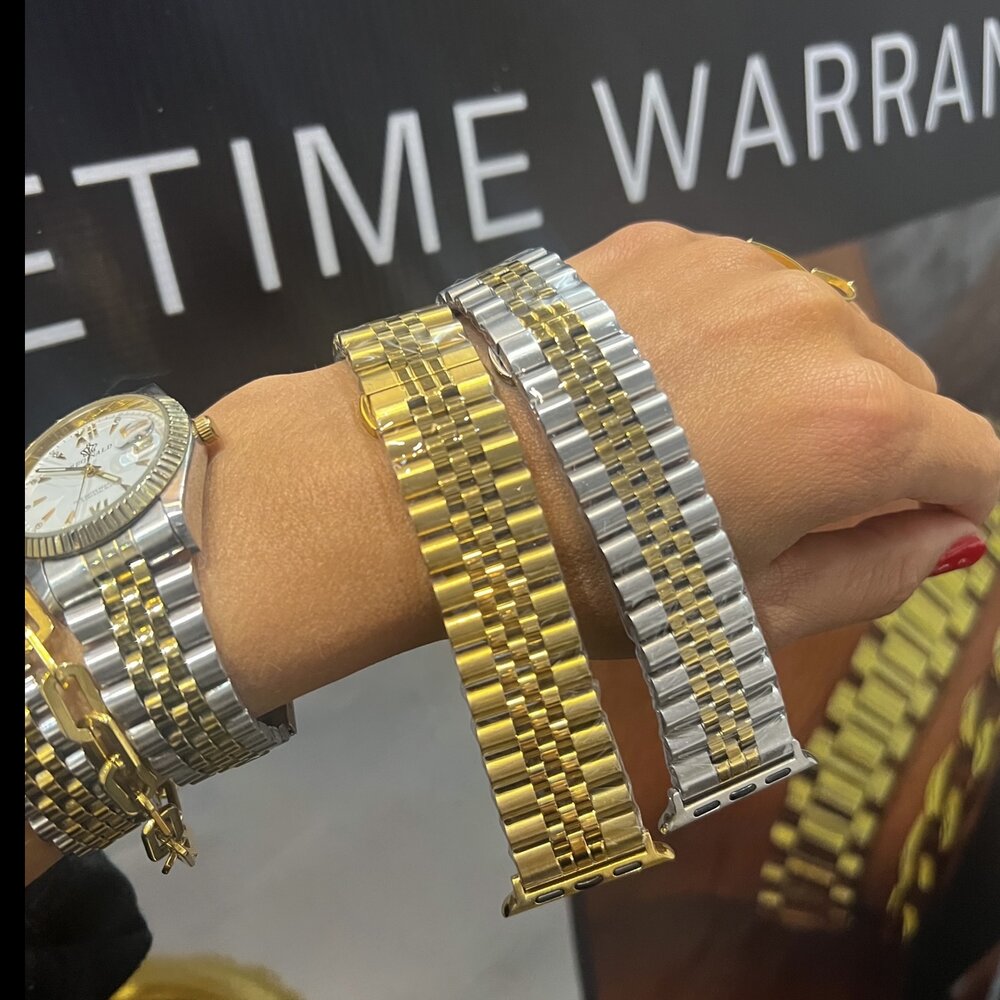 Two Toned Apple Watch Band