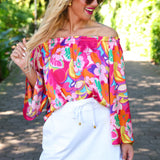 Solid White Skort