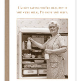 Cream Of Crop Birthday Card