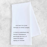 Italian Renaissance Paintings Tea Towel