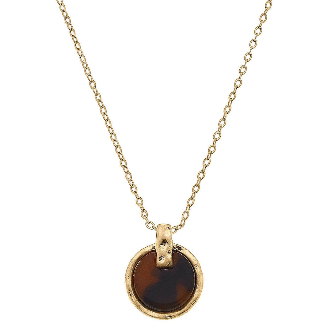 Marianna Delicate Disc Necklace