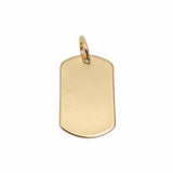 Dog Tag Necklace Charm