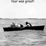Boat Tour Nude Birthday Greeting Card