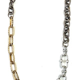 Chunky Chains With Heart Necklace