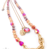Hot Pink Necklace