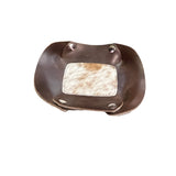 Leather Scoop Tray