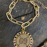 Gucci Large Gold Link Bracelet