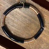 Black & Gold Acrylic Bracelet