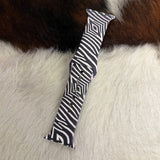 Zebra Apple Watchband